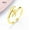 Gold, variant on Alloy Simple Hands Hug Ring Opening Adjustable Jewelry