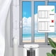 thumbnail image 4 of Kit De Ventana De Aire Acondicionado, Cerradura De Hebilla, Placa De Sellado De Ventana De Aire Acondicionado, PVC Para Dormitorio, 4 of 7