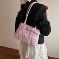 thumbnail image 2 of Bolso de mano con diseño de nicho de moda, bolso de mano para mujer, bolso de hombro con bordado retro, combinable, 2025, 2 of 5