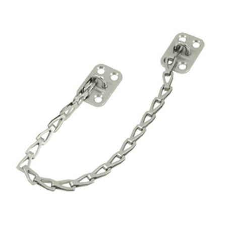 

12 in. Long Transom Chain Satin Nickel - Solid Brass