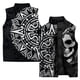 thumbnail image 4 of Chaleco calefactor de esqueleto para hombre, chaquetas de invierno ligeras para hombre, chaquetas de plumón de moda para hombre 2024, chaleco de viento frío cálido y asequible y fresco con calavera, 4 of 5