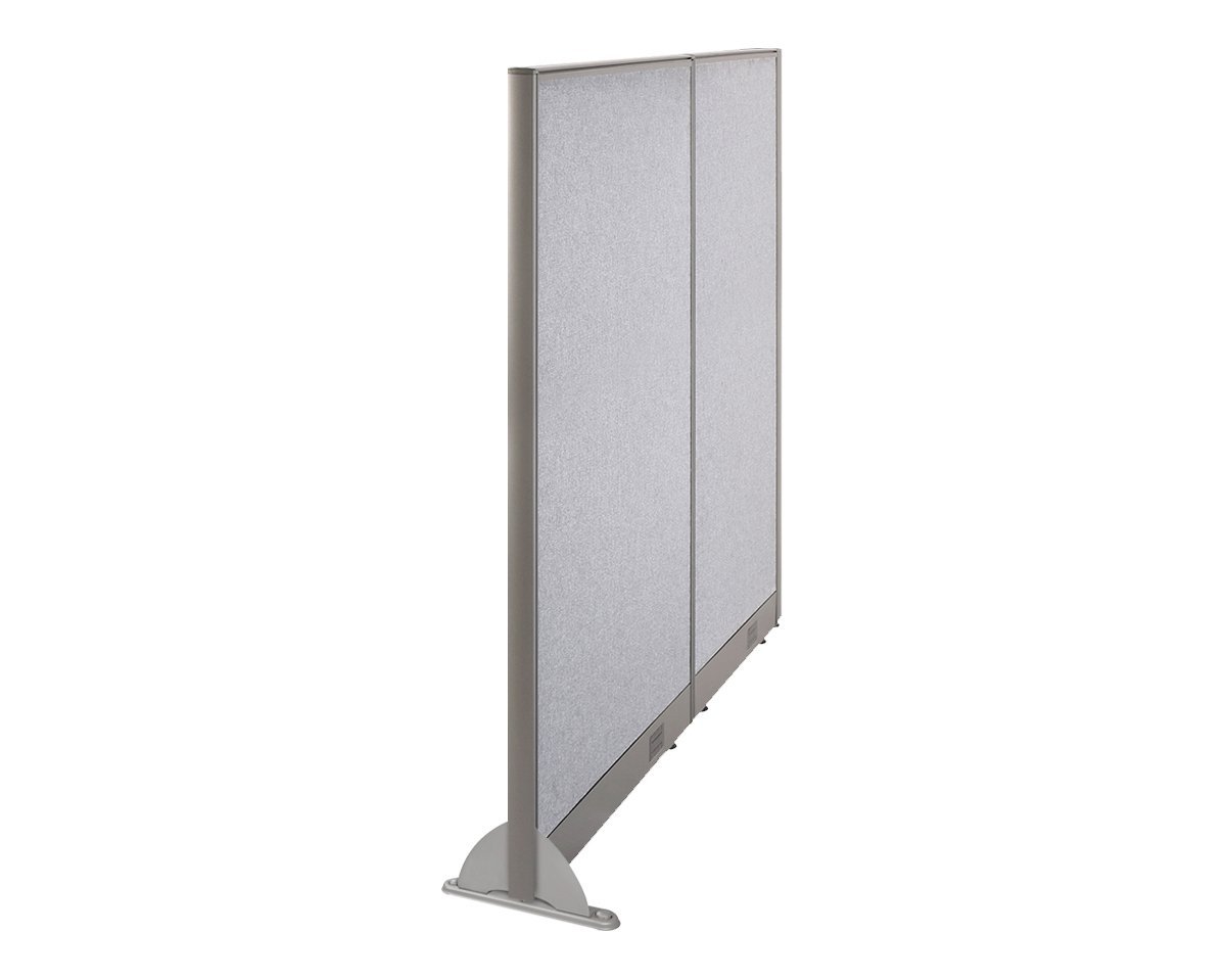 GOF 66"W x 72"H Wall Mounted Office Partition Cubicle Panel Room