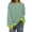 Green, variant on yunLCZ Womens Blouses Women Oversized Striped Color Block Long Sleeve Crew Neck Sweatshirt Casual Loose Pullover Y2K Shirt Top Polyester,Spandex Wine M