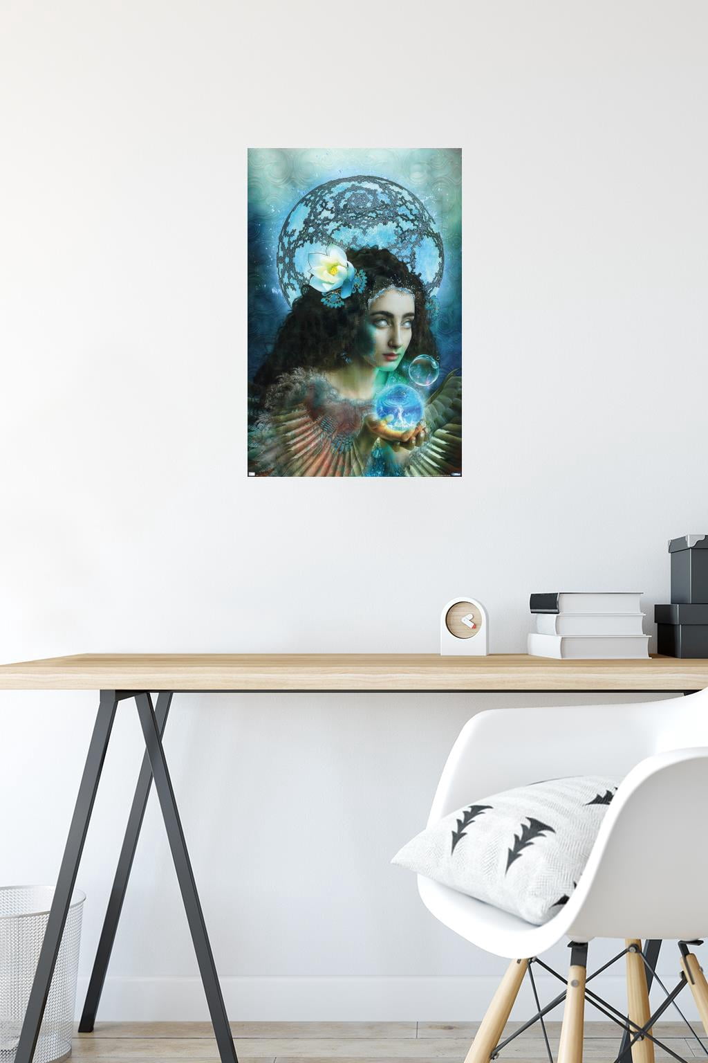 Jena DellaGrottaglia: Cosmic Zodiac - Aquarius Wall Poster, 14.725" x 22.375"