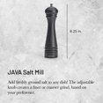 thumbnail image 2 of Salt Mill de Buyer JAVA, acero inoxidable negro mate, 21 cm, 2 of 5