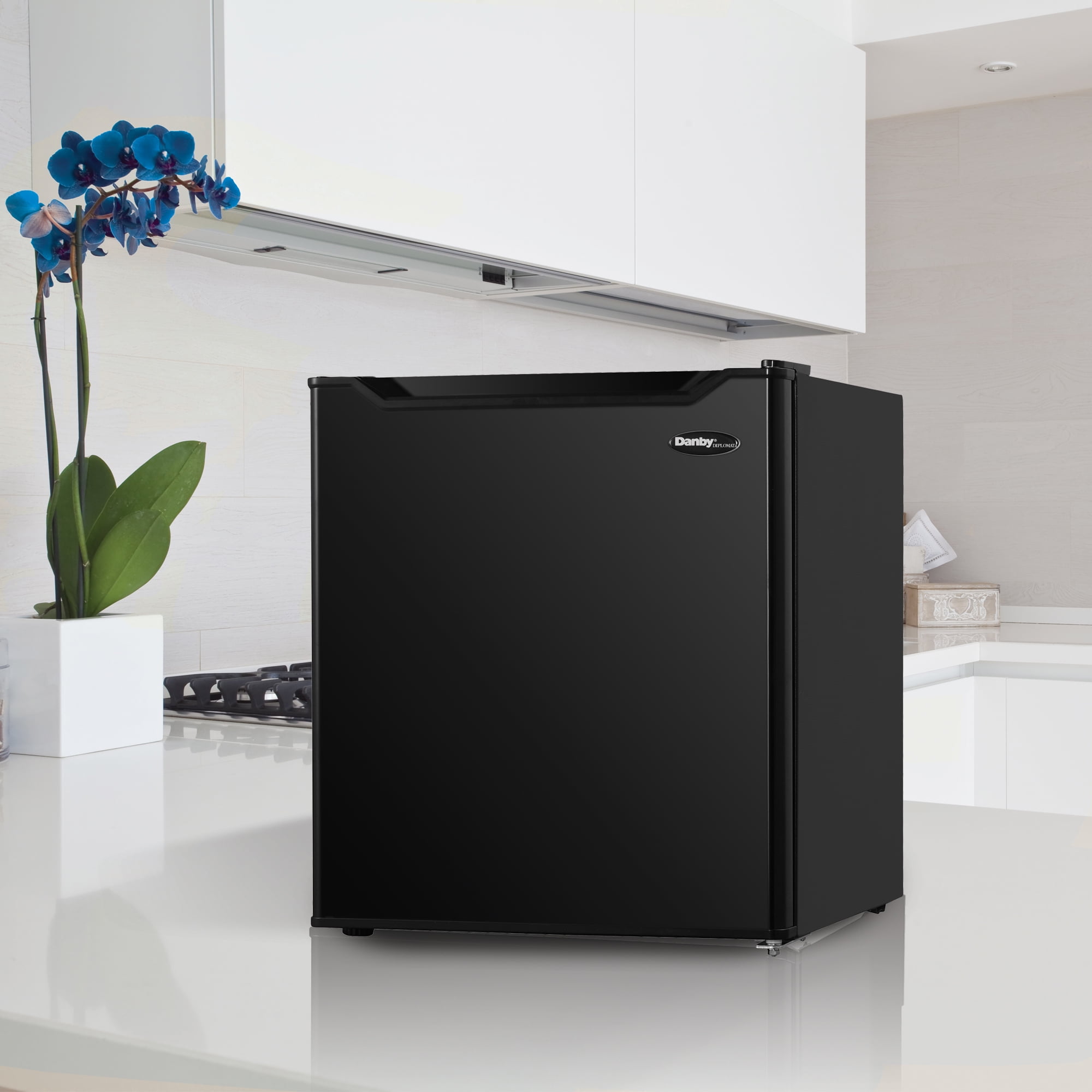 Danby Designer DAR016B1BM6 1.6 Cu.Ft. Countertop Mini Fridge, Perfect