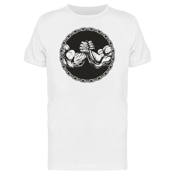 Armwrestling Competition Tee Men's -Image by Shutterstock
