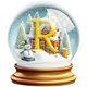 thumbnail image 1 of 5D DIY Taladro Letra Navidad Cristal R Kit 40x40cm, 1 of 9