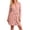 Pink(New&Hot), variant on TRUNZI Robes for Women Long Sleeve Ribbed Knit Tie Waist Soft Comfy Loose Loungewear Short Bathrobes with Pockets,Pink,Size L