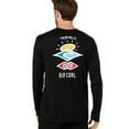 thumbnail image 2 of Rip Curl Men's Black Search Icon Long Sleeve Tee , XL, 2 of 2
