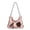 Pink, variant on Women's PU Washed Texture Hobo Tote Bag, Pink