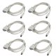 thumbnail image 1 of 6X DB9P A 8P Mini Din RS232 Cable de Descarga 8.2 para PLC -EH, 1 of 4
