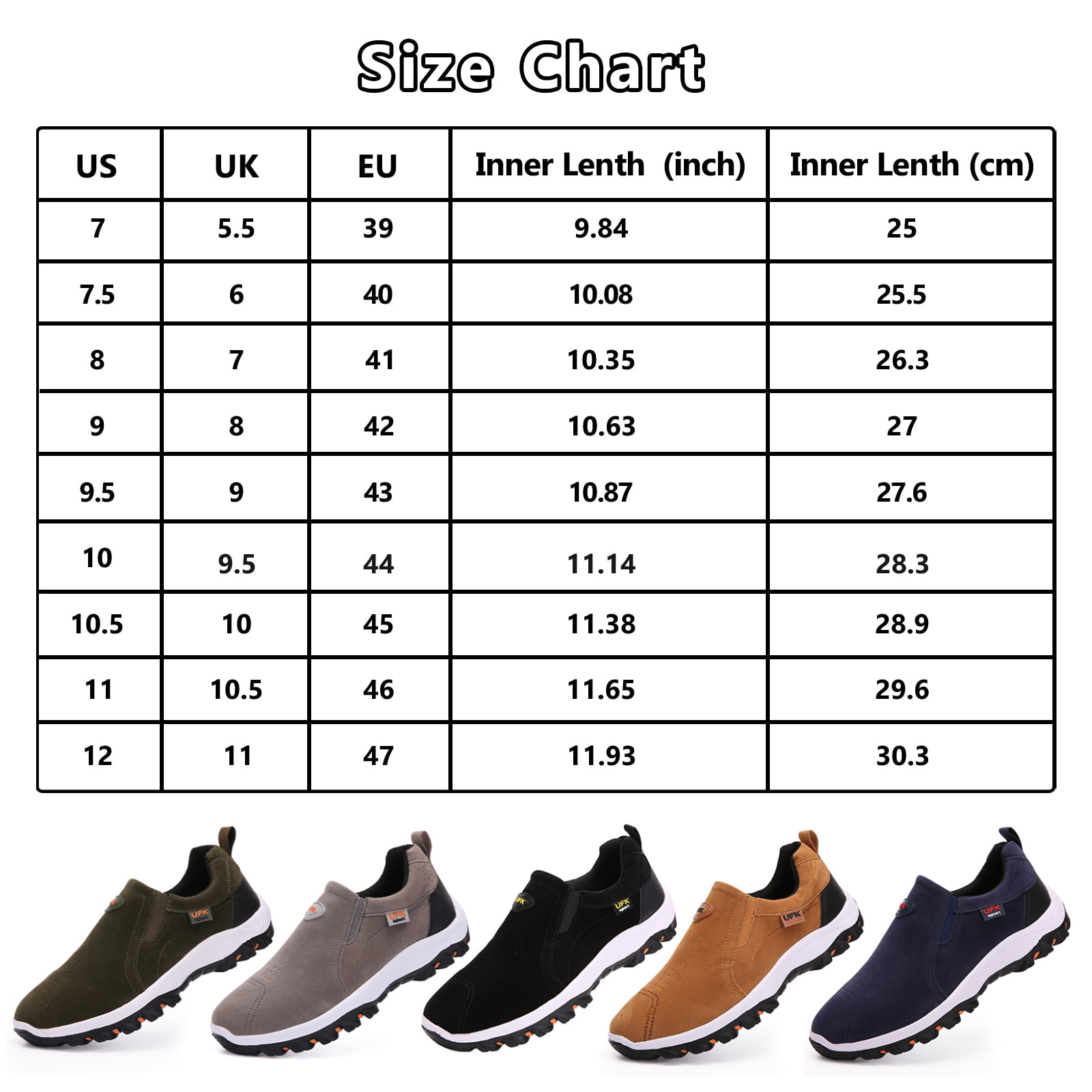 Mens Hiking Shoes Laceless Suede Breathable Slip Resistant Boots Lightweight Sneakers for Outdoor Activity Hiking Walking