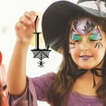 thumbnail image 4 of Spider Halloween Decoration Hang Tag Set with 26 Iron Letters 5.3 cm x 9 cm, Black Rope Included, 4 of 4