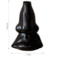thumbnail image 3 of Florero Macarena Jarrón de ceramica Negro Decoración para hogar, 3 of 7