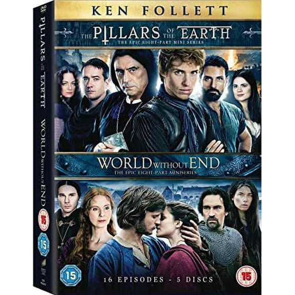 The Pillars of the Earth / World Without End - 5-DVD Box Set [ NON-USA FORMAT, PAL, Reg.2 Import - United Kingdom ]
