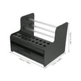 thumbnail image 5 of HONMEET Black Plastic Jewelry Repair Tool Box, Portable Storage Container with Compact Design, 1 Pack for Easy Organization, 5 of 7