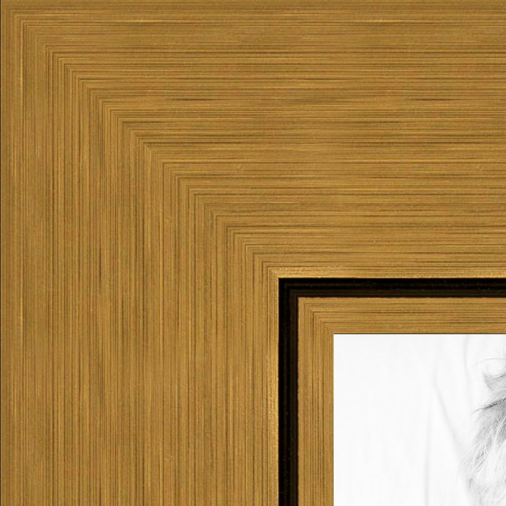 ArtToFrames 20x24 Inch Gold Picture Frame, This Gold Wood Poster Frame is Great for Your Art or