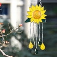 thumbnail image 4 of piaybook Wind Chimes Bedroom Sunflower Decorations Chime Wind Living Room Pendant Crafts Home Decor for Garden, Patio, Home or Outdoor ,Great Memorial Gifts, 4 of 9