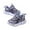 Grey, variant on Toddler Boys' Light-Up Sneakers, Dinosaur Print Breathable Walking Shoes, Comfortable Casual Outdoor Play Shoes,4.5-5Years
