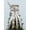 Beige, variant on Blue Christmas Tree Topper Bow, 9.84 in Glitter Christmas Tree Decoration with Bows & Decorative Spruce Branch, Xmas Holiday Decoration for Snowman