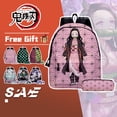 thumbnail image 2 of Mochila Demon Slayer Mochilas Escolares Niños Anime Hombres Mujeres Shinobu Nezuko Tanjiro Rengoku Tomioka, 2 of 4