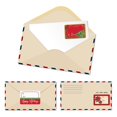 thumbnail image 3 of 250 Uds. Pegatinas navideñas, 6 diseños, etiquetas adhesivas con nombres de Navidad, pegatinas de felices fiestas, etiquetas de sello para regalo, sobres, pegatinas para paquetes d, 3 of 5