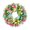 55cm, variant on Easter Wreath for Front Door Artificial Spring Floral Wreath with Pastel Eggs for Home Indoor Outdoor Porch Wall Decor