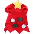 thumbnail image 1 of Ropa navideña para mascotas con capucha caliente para cachorros de mascota, ropa de cosplay de Chaton, ropa de chat, ropa de vacaciones, ropa temática para interiores y exteriores, 1 of 5