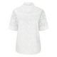 thumbnail image 2 of Camisetas Sin Mangas Para Mujer con bordado de encaje de verano de Color sólido para mujer, camiseta ajustada sin mangas con cuello levantado, chaleco superior (White, XXXXL), 2 of 7