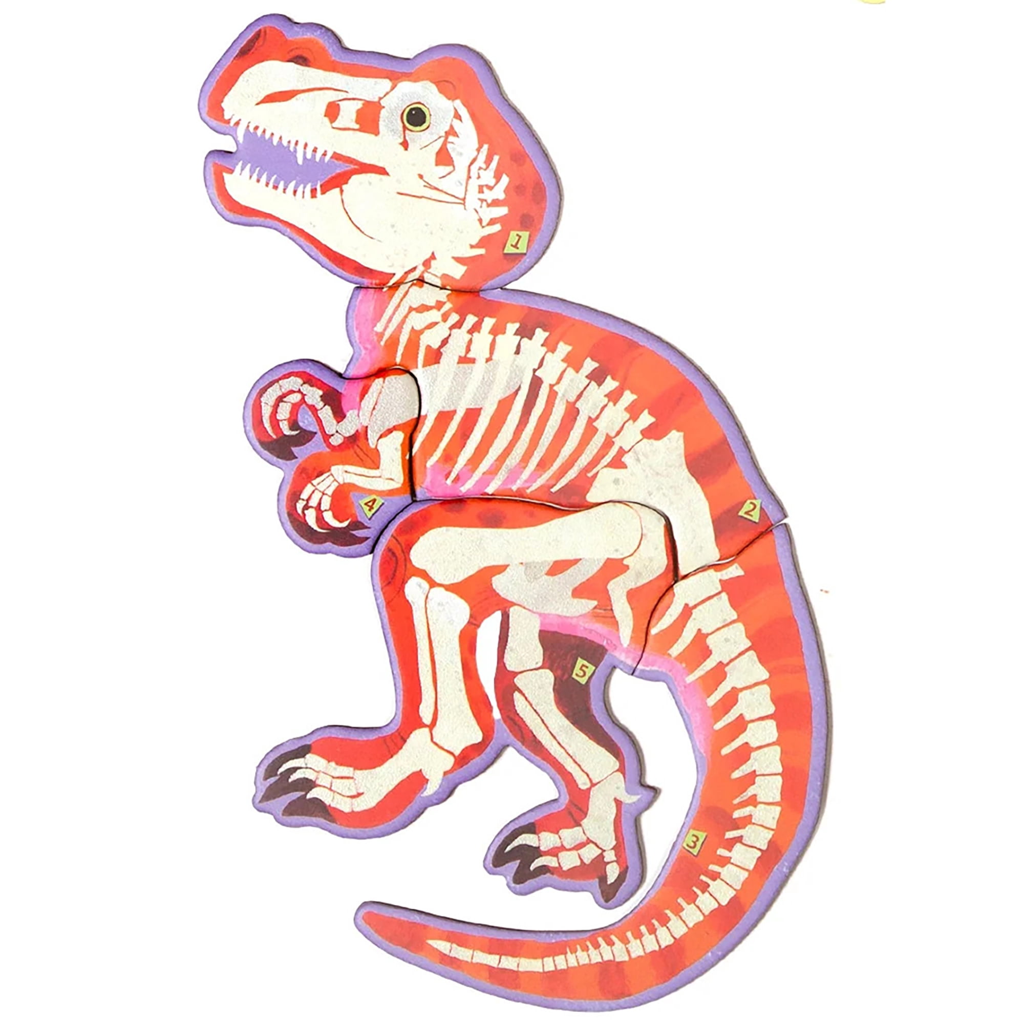 eeBoo Roll For The Dinosaur Dice Game, Ages 4+, For 1-4 Players - Develops Matching Skills And Imaginative, Screen-Free Play, 10-15 Minute Playtime
