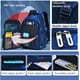 thumbnail image 3 of Mochila escolar grande TUNC joya azul 30*17*46cm Sencillez, 3 of 5