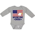 thumbnail image 3 of Inktastic Military Homecoming Welcome Home Daddy Boys or Girls Long Sleeve Baby Bodysuit, 3 of 5