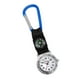 thumbnail image 4 of EeaseMX Reloj de montañismo con brújula de bolsillo Reloj de enfermera Diseño de mosquetón Relojes de moda simples (azul), 4 of 7