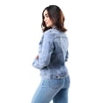 thumbnail image 2 of Chaqueta de mezclilla /Juvenil, 4311 (Azul claro) azul M, 2 of 3
