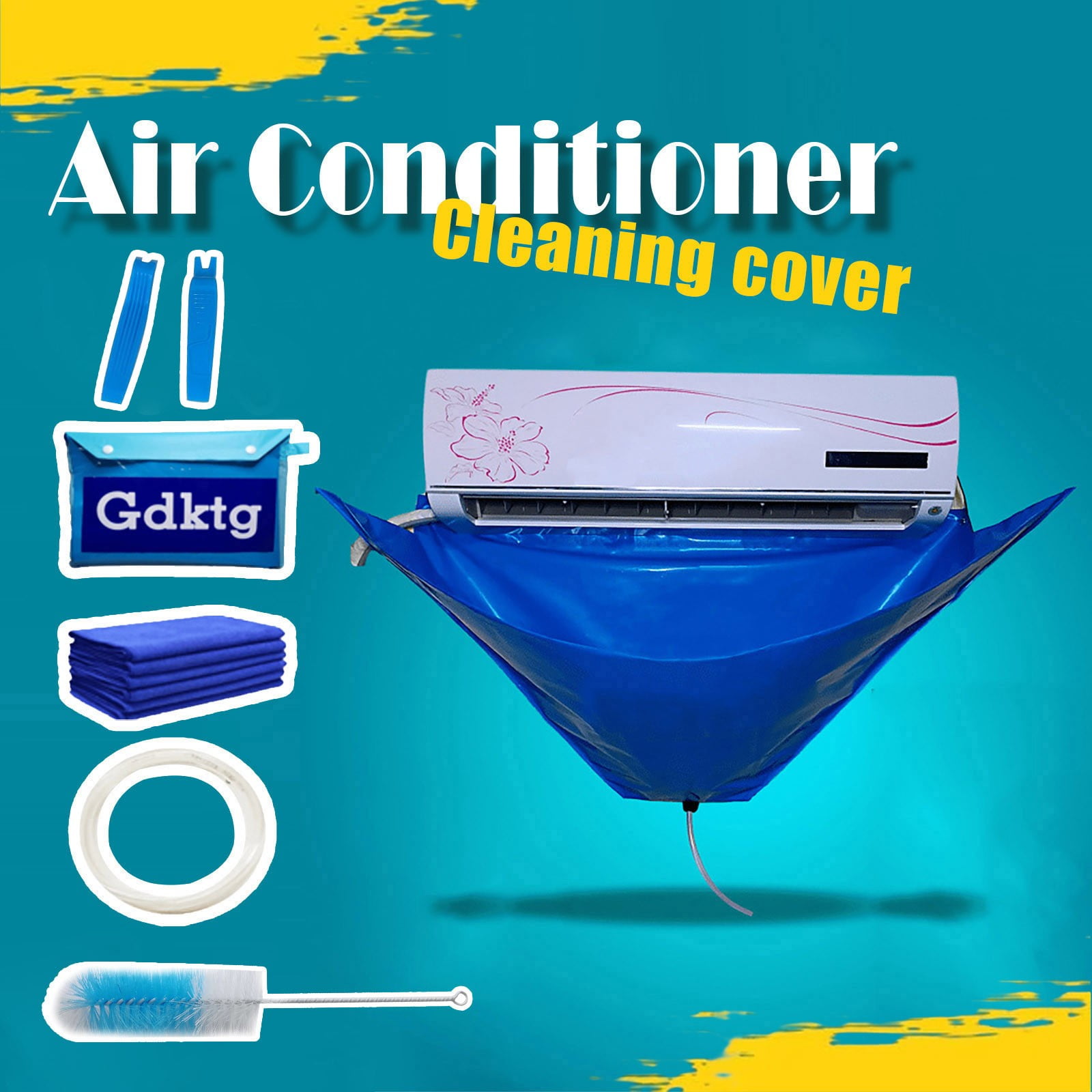 RnemiTeamo Deals！Cleaning Cloth Air Conditioner Cleaning Kit Hanging Type Air Conditioner