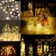 thumbnail image 2 of Juego de 6 guirnaldas de luces LED solares con diseño de tapón de botella, 1 m, 10 LED, cable de cobre, luces decorativas para decorar botellas, bares, dormitorios, bodas, Navidad y fiestas (blanco cá, 2 of 5