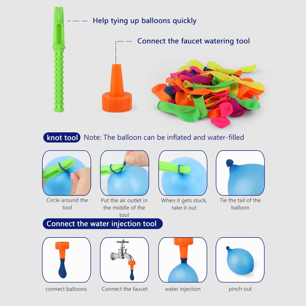 24 Bombes à Eau Réutilisables En Silicone – Remplissage Rapide, Jeux D'Eau Été Piscine Plage Jardin, Lot Ballons Eau Fun Enfants Adultes