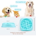 thumbnail image 4 of Comedero para perros, alimentación lenta, ecológico, duradero, no tóxico, prevención de asfixia, tazón de diseño saludable para detener la hinchazón, 4 of 5