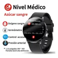 thumbnail image 1 of Reloj Inteligente Glucosa Hombre Y Mujer Nfc Smartwatch 2023 Color de la correa Negro, 1 of 8