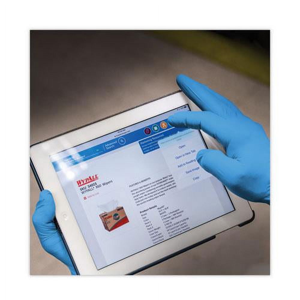 Kleenguard G10 2PRO Nitrile Gloves Blue Large 100/Box 54423