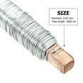 thumbnail image 2 of HAMPPLIES 3Pcs Gardening Bundle Wires Silver Iron Wire for Binding Flower Stem Diy Making, 2 of 5