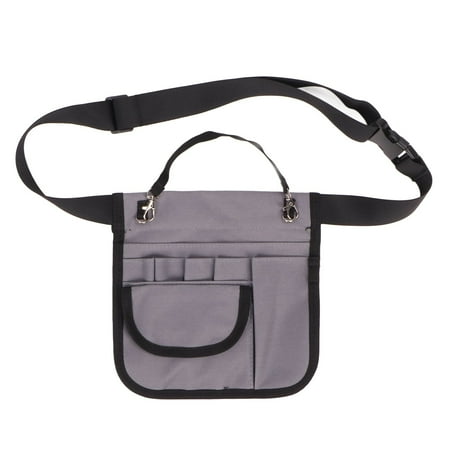 MULTI POCKET BELT BAG - Black