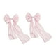 thumbnail image 4 of 2 cintas de satén, suministros para manualidades, accesorios, cintas para hacer moños anchos Rosa claro, 4 of 9