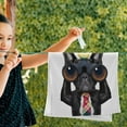 thumbnail image 3 of French Bulldog Dog Hand Towels 2 PCS, Easter Egg Kitchen Towel Ultra Soft and Highly Absorbent,Decorative Fingertip Face Towel for Bathroom Hotel, 28.3"x14.4", 3 of 5