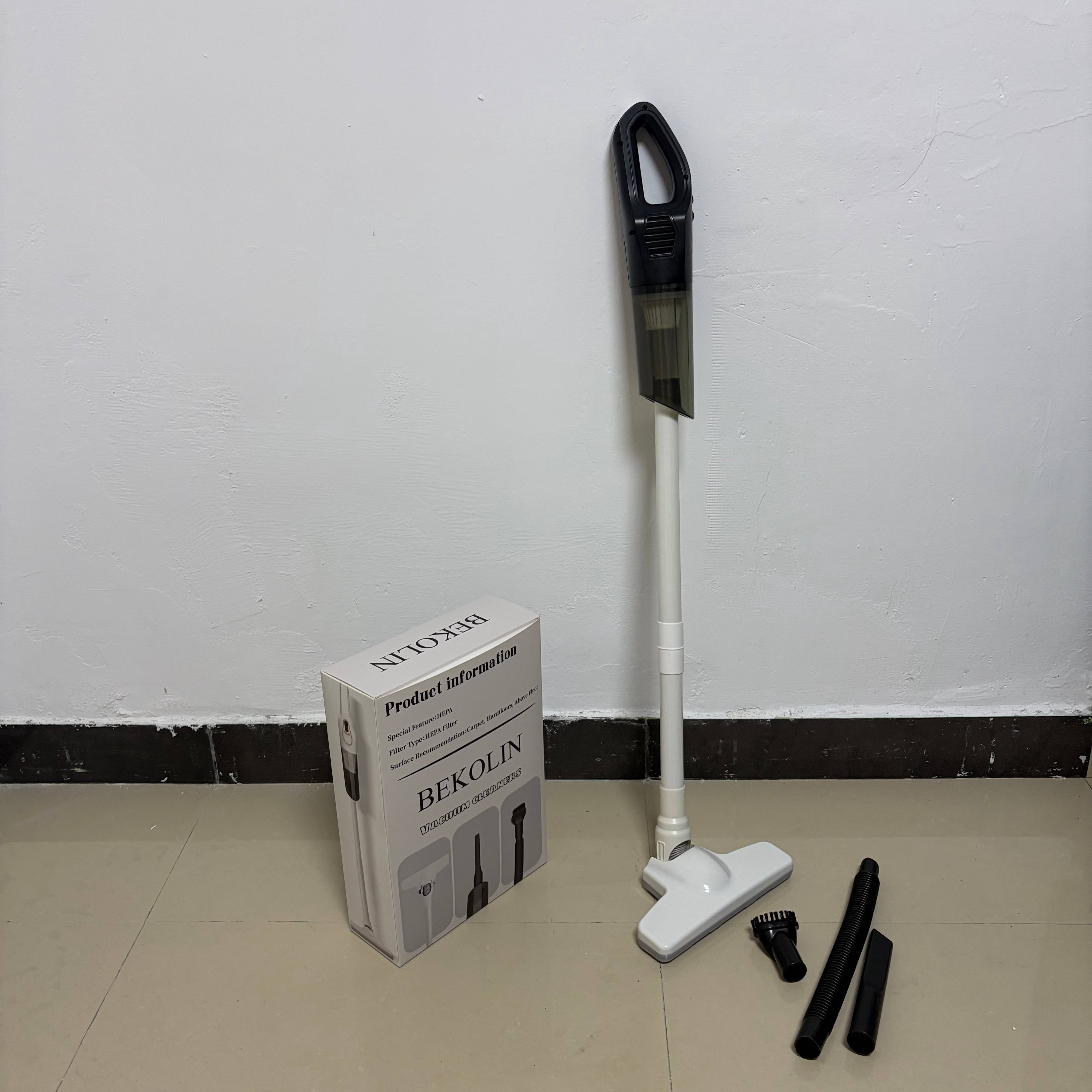 BEKOLIN Vacuum cleaners, Bagless Vacuum for Carpet and Hard Floor Cleaning