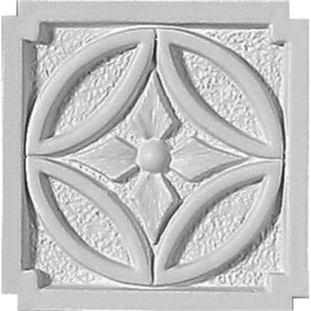 Ekena Millwork PB02X02NE 2.25 In. W X 2.25 In. H Architectural Nexus Plinth Block