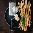 thumbnail image 4 of Microplane Gourmet Series Coarse Stainless Steel Cheese Grater, 4 of 6