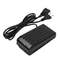 thumbnail image 4 of Pedal de máquina de coser para evitar resbalones, controlador de pie de repuesto negro de 3 puertos para el hogar, enchufe europeo de 220V, 4 of 5