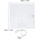 thumbnail image 2 of LED Grow Lights for Indoor Plants IP65 Waterproof Full Spectrum Plant Growth Lamps for Seedling, Veg and Flower AC100-277V EU Plug,DUBUNS, 2 of 5